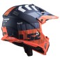 CASCO CROSS LS2 FAST EVO XCODE ROJ/AZL MX437